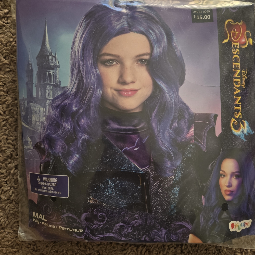 Disney Descendants 3 Mal Kids Costume - Purple